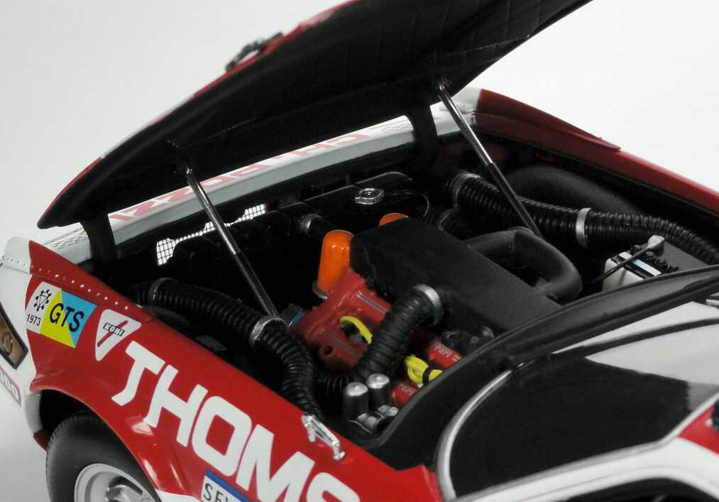 Foto 1:18 Ferrari 365 GTB/4 Competizione 24h von Le Mans 1973 Thomson Nr.39, Ballot / Lena / Elford (Siegerfahrzeug, GT-Klasse) Kyosho 08164F
