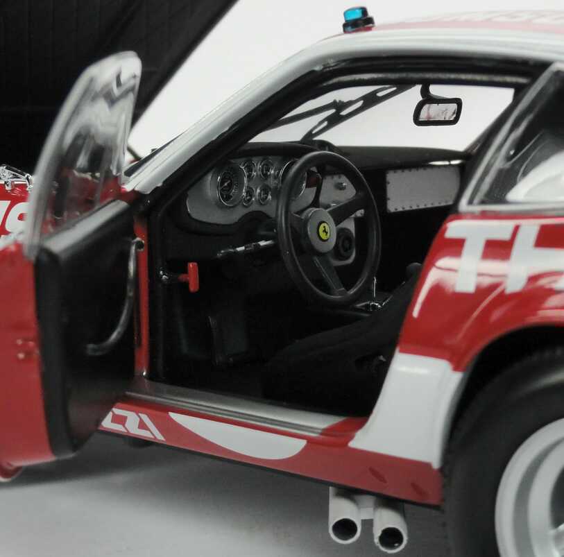 Foto 1:18 Ferrari 365 GTB/4 Competizione 24h von Le Mans 1973 Thomson Nr.39, Ballot / Lena / Elford (Siegerfahrzeug, GT-Klasse) Kyosho 08164F