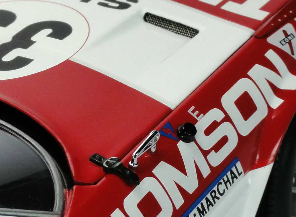 Foto 1:18 Ferrari 365 GTB/4 Competizione 24h von Le Mans 1973 Thomson Nr.39, Ballot / Lena / Elford (Siegerfahrzeug, GT-Klasse) Kyosho 08164F