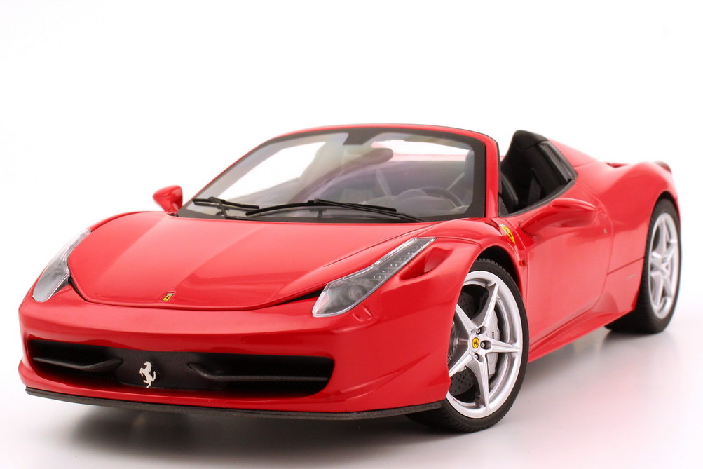 Foto 1:18 Ferrari 458 Spider rosso-corsa rot Elite W1177