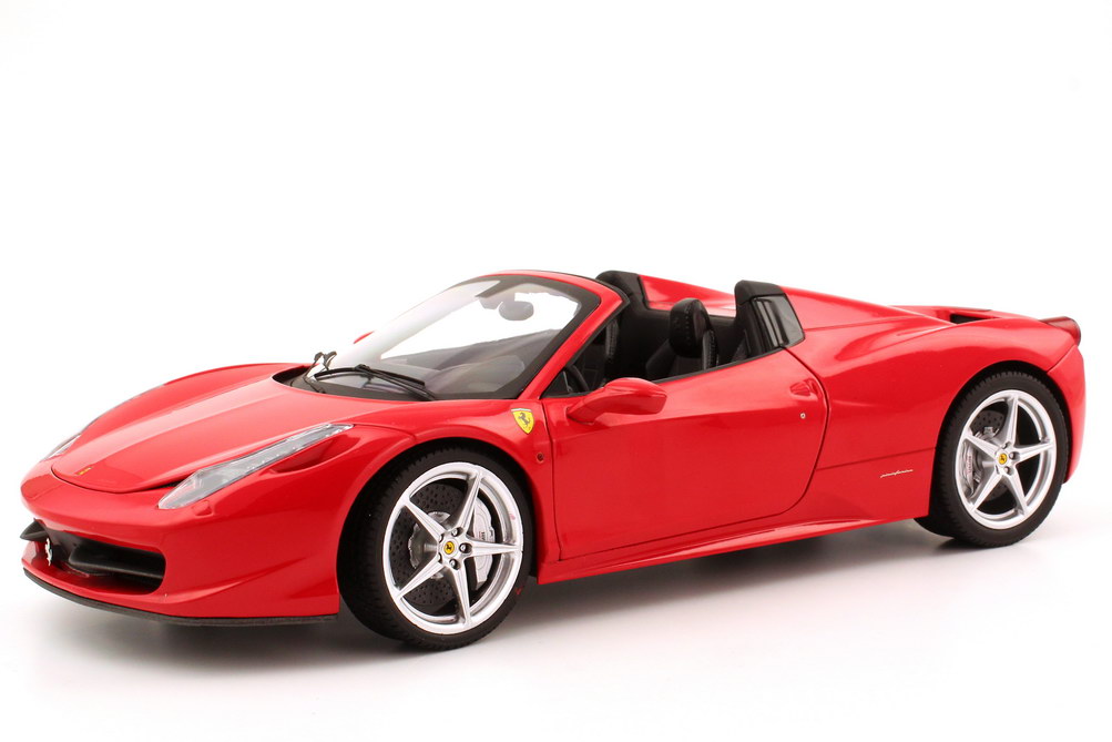 Foto 1:18 Ferrari 458 Spider rosso-corsa rot Elite W1177