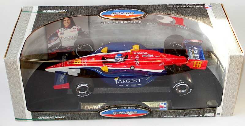 Foto 1:18 Indy Car 2005 Rahal Letterman Racing, Argent Nr.16, Danica Patrick Greenlight