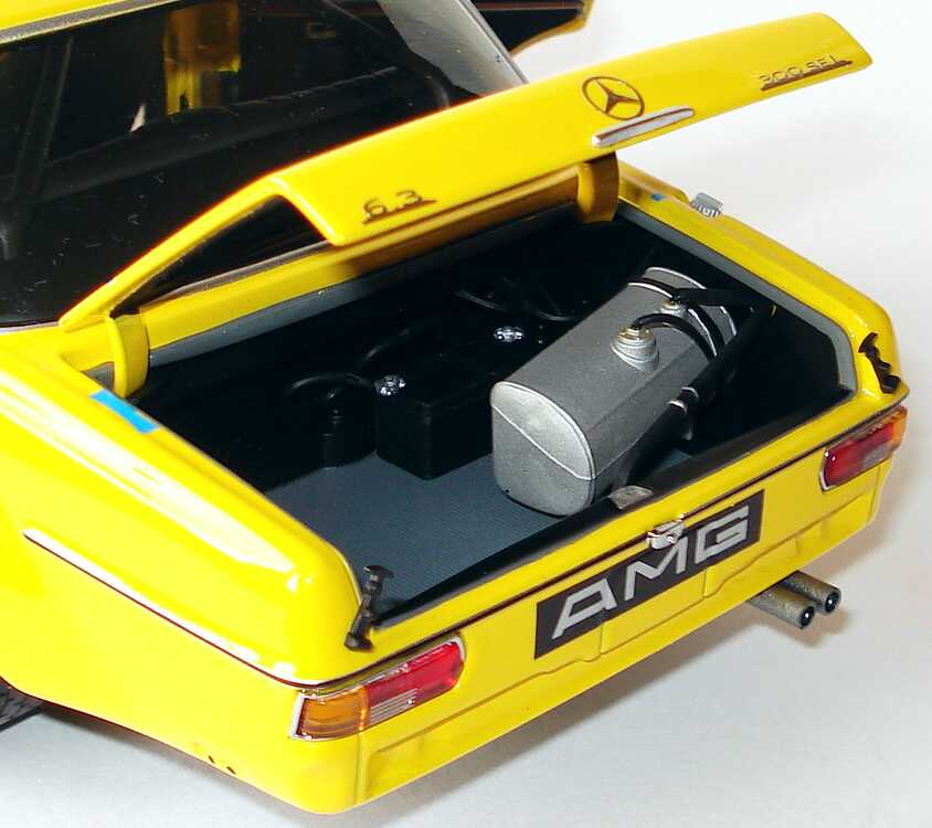 Foto 1:18 Mercedes-Benz 300SEL 6.8 AMG (W108) Hannen Alt Nr.38, Heyer / Schickentanz (Hockenheim AvD-MHSTC Saison Finale 1971) Werbemodell Minichamps B66040582