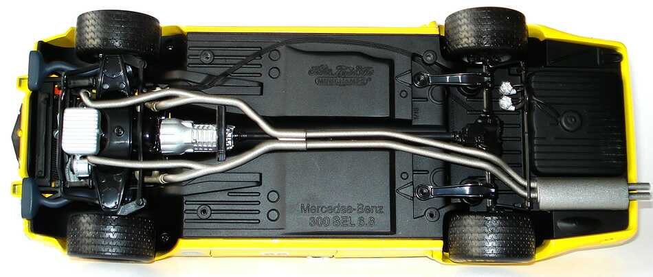 Foto 1:18 Mercedes-Benz 300SEL 6.8 AMG (W108) Hannen Alt Nr.38, Heyer / Schickentanz (Hockenheim AvD-MHSTC Saison Finale 1971) Werbemodell Minichamps B66040582