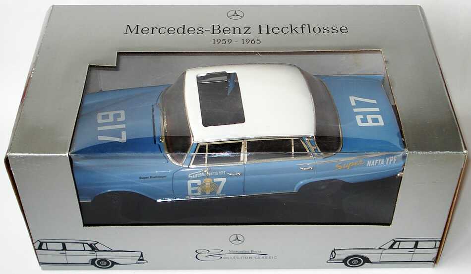 Foto 1:18 Mercedes-Benz 300SE (W112) Großer Straßenpreis von Argentinien 1964 Nr.617, Böhringer / Kaiser Werbemodell Revell