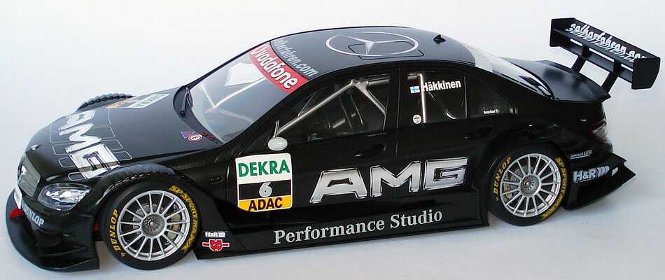 Foto 1:18 Mercedes-Benz C-Klasse W204 DTM 2007 AMG Performance Studio Nr.6 Mika Häkkinen - Werbemodell - AUTOart B66962295
