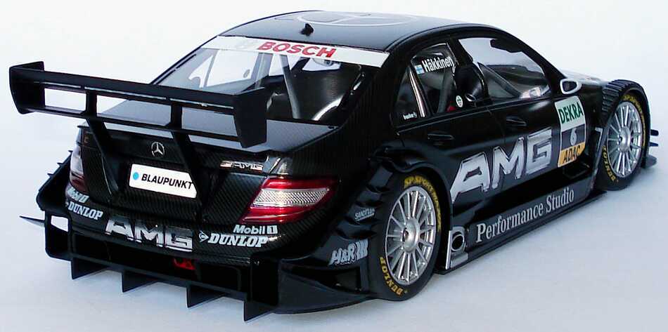 Foto 1:18 Mercedes-Benz C-Klasse W204 DTM 2007 AMG Performance Studio Nr.6 Mika Häkkinen - Werbemodell - AUTOart B66962295