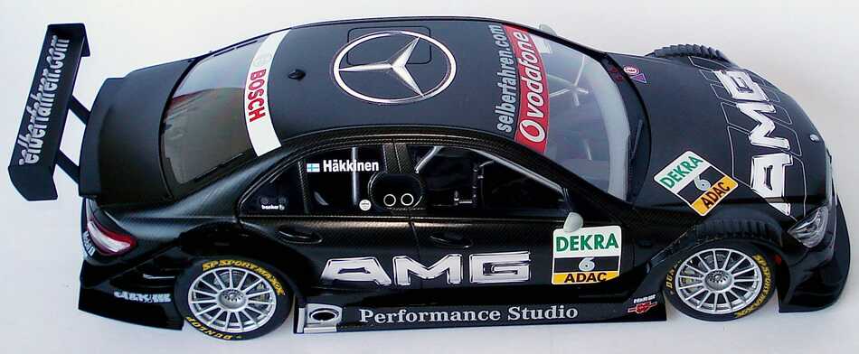 Foto 1:18 Mercedes-Benz C-Klasse W204 DTM 2007 AMG Performance Studio Nr.6 Mika Häkkinen - Werbemodell - AUTOart B66962295