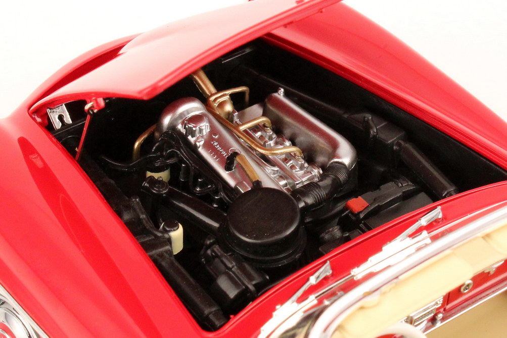 Foto 1:18 Mercedes-Benz 190 SL (W121 B) 1957 rot Norev 183537