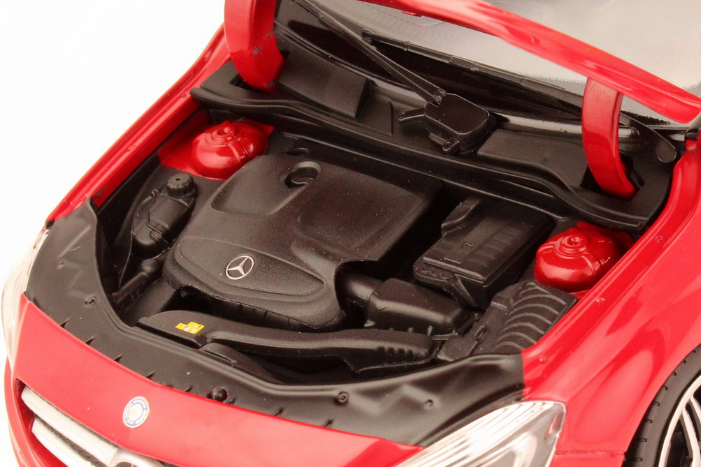 Foto 1:18 Mercedes-Benz A-Klasse 2012 (W176) jupiter-rot Werbemodell Norev B66960124