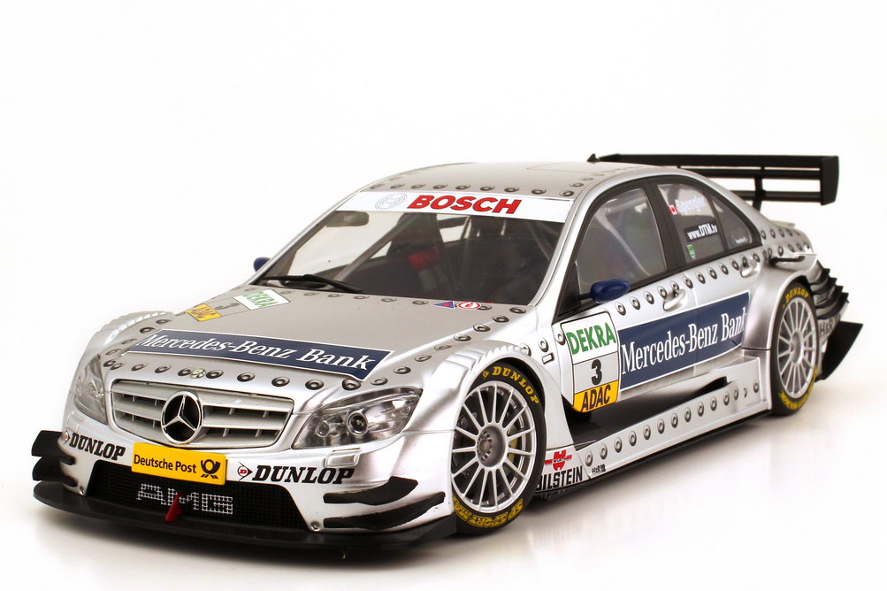 Foto 1:18 Mercedes-Benz C-Klasse (W204) DTM 2007 Mercedes-Benz Bank Nr.3, Bruno Spengler Werbemodell AUTOart B66962294