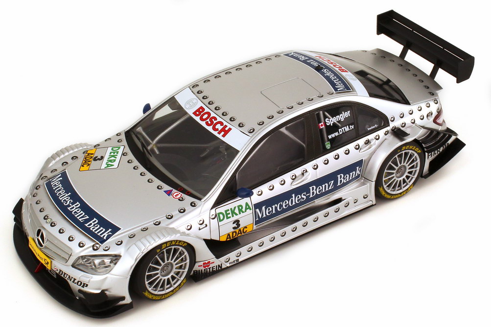 Foto 1:18 Mercedes-Benz C-Klasse (W204) DTM 2007 Mercedes-Benz Bank Nr.3, Bruno Spengler Werbemodell AUTOart B66962294