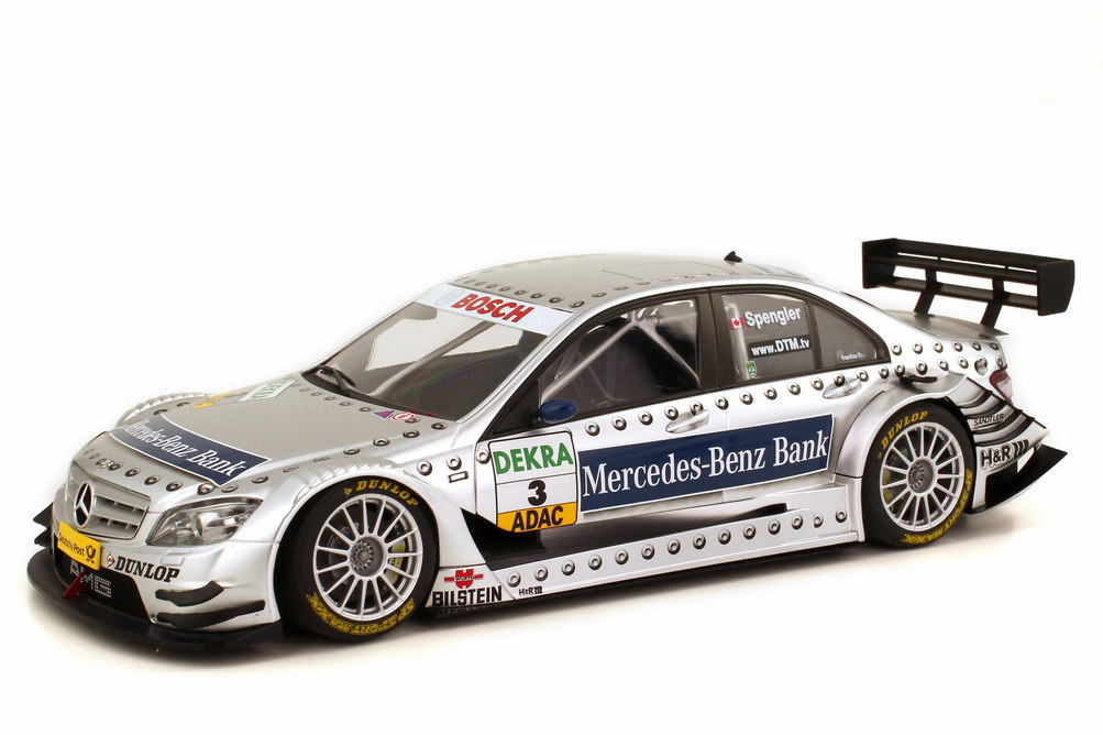 Foto 1:18 Mercedes-Benz C-Klasse (W204) DTM 2007 Mercedes-Benz Bank Nr.3, Bruno Spengler Werbemodell AUTOart B66962294