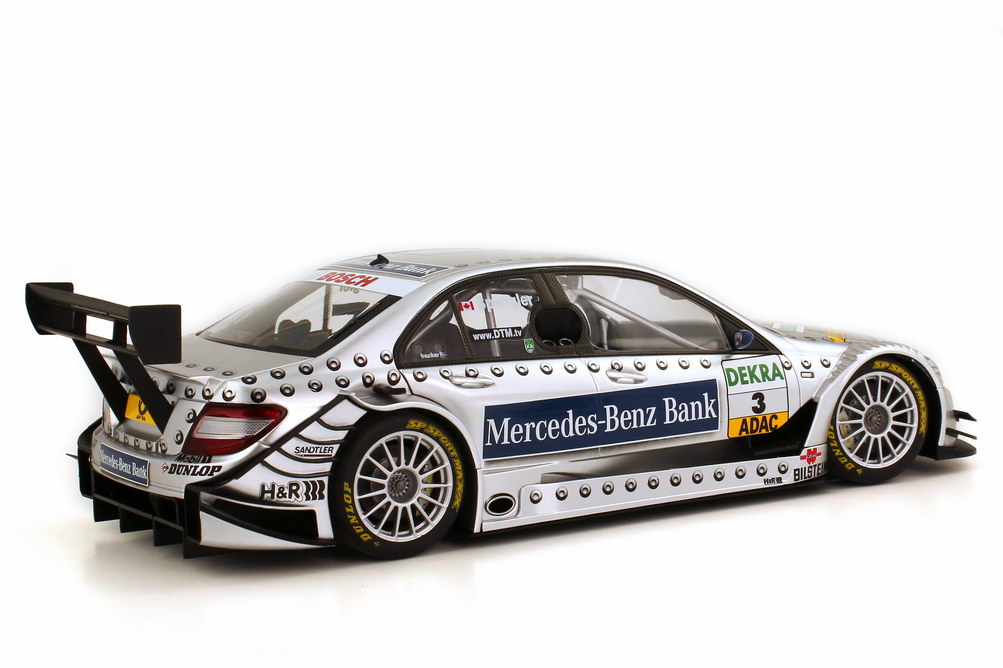 Foto 1:18 Mercedes-Benz C-Klasse (W204) DTM 2007 Mercedes-Benz Bank Nr.3, Bruno Spengler Werbemodell AUTOart B66962294