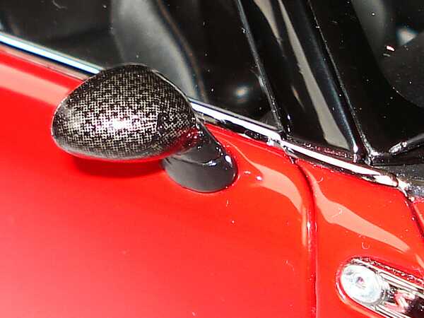 Foto 1:18 Mini Cooper S (R56) John Cooper Works Tuning rot/schwarz Werbemodell Kyosho 80430419909