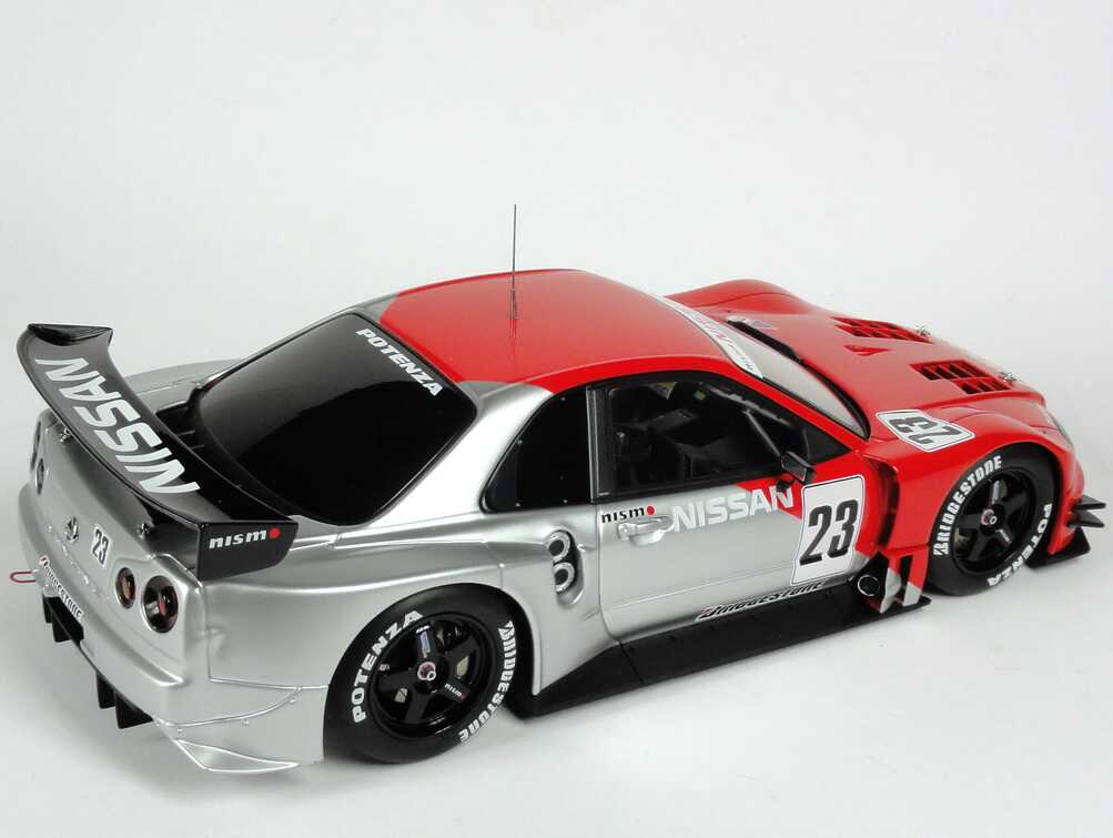 Foto 1:18 Nissan Skyline (R34) GT-R GT500 JGTC 2003 Testcar Nr.23 AUTOart 80380