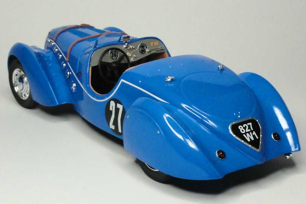 Foto 1:18 Peugeot 302 Darl´Mat Roadster 24h von Le Mans 1937 Nr.27, Daniel Porthault / Louis Rigal Norev 184702