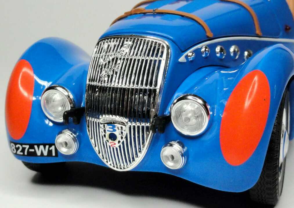 Foto 1:18 Peugeot 302 Darl´Mat Roadster 24h von Le Mans 1937 Nr.27, Daniel Porthault / Louis Rigal Norev 184702
