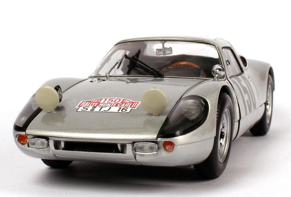 Foto 1:18 Porsche 904 GTS Rallye Monte Carlo 1965 Nr.150, Böhringer / Wütherich (Klassensieger) Minichamps 180656750