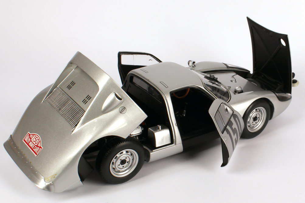Foto 1:18 Porsche 904 GTS Rallye Monte Carlo 1965 Nr.150, Böhringer / Wütherich (Klassensieger) Minichamps 180656750