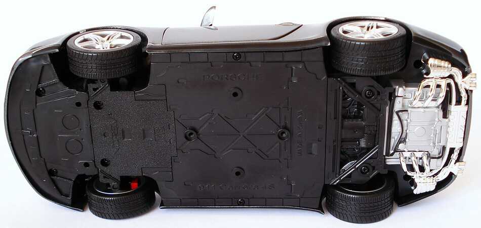 Foto 1:18 Porsche 911 Carrera 4S Cabrio (997, Modell 2009) meteorgrau-met. Werbemodell Norev WAP02101418