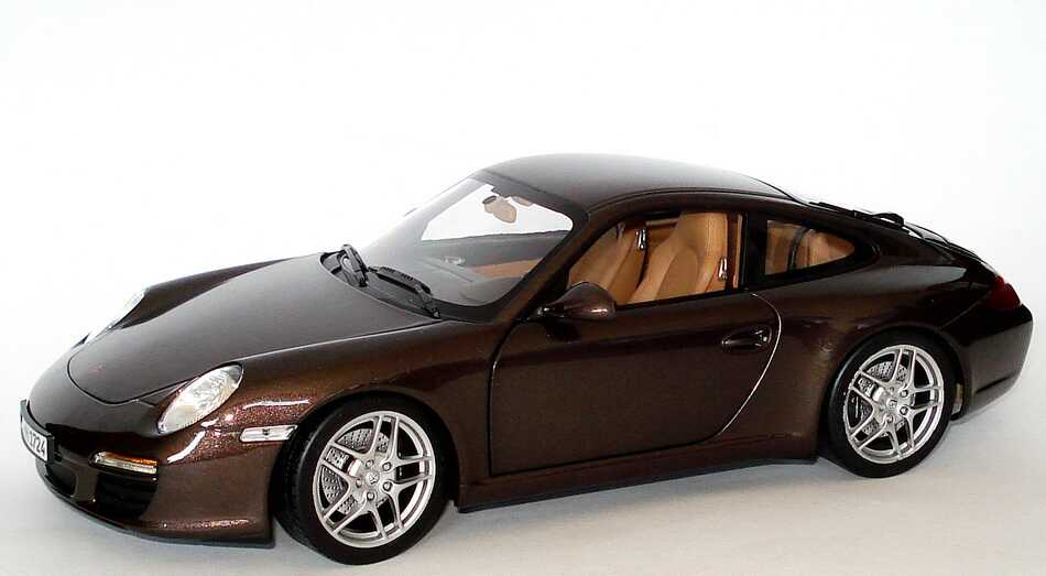 Foto 1:18 Porsche 911 Carrera (997, Modell 2009) macademia-met. Norev 187523