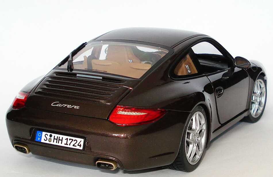 Foto 1:18 Porsche 911 Carrera (997, Modell 2009) macademia-met. Norev 187523