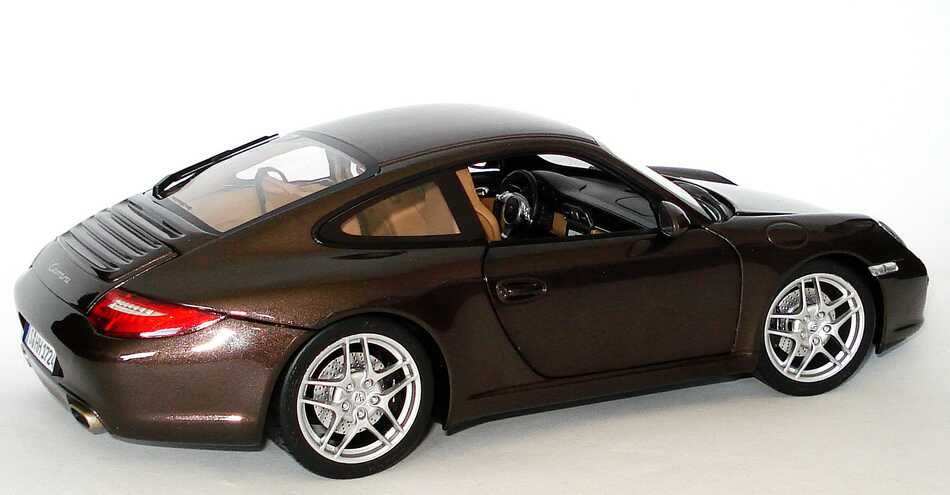 Foto 1:18 Porsche 911 Carrera (997, Modell 2009) macademia-met. Norev 187523