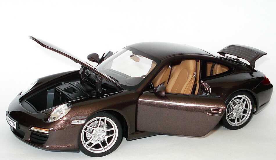 Foto 1:18 Porsche 911 Carrera (997, Modell 2009) macademia-met. Norev 187523
