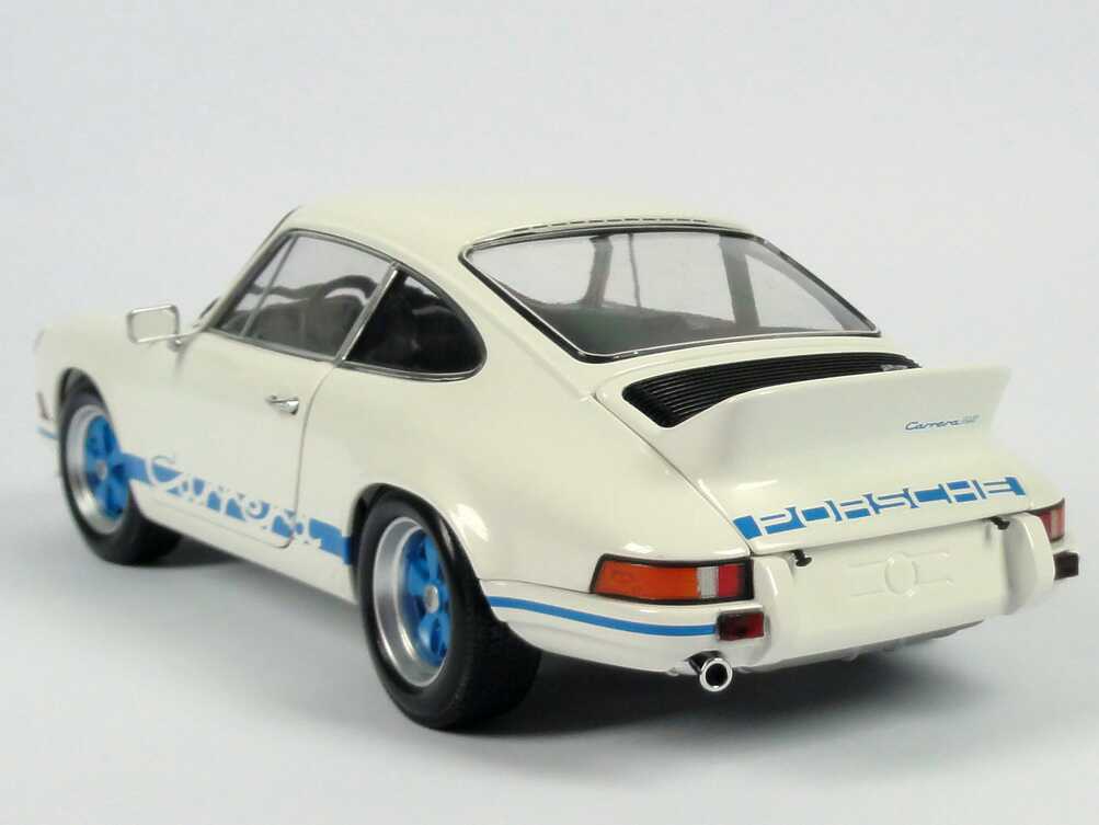Foto 1:18 Porsche 911 Carrera RS 2.7 weiß/blau Werbemodell Minichamps WAP0210120B