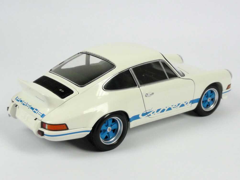 Foto 1:18 Porsche 911 Carrera RS 2.7 weiß/blau Werbemodell Minichamps WAP0210120B