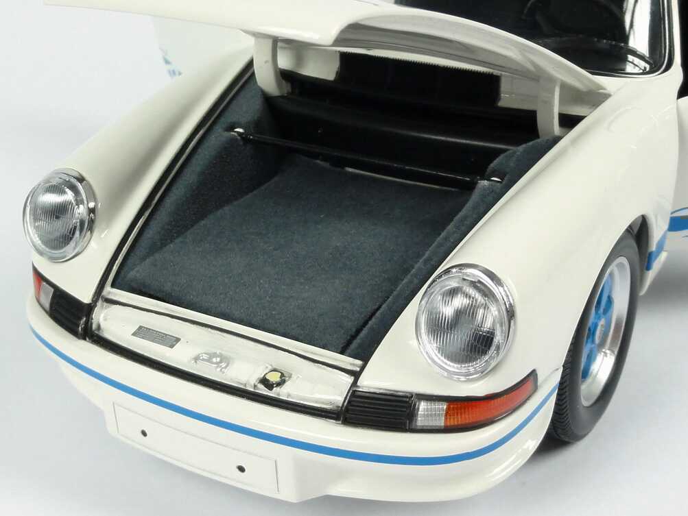 Foto 1:18 Porsche 911 Carrera RS 2.7 weiß/blau Werbemodell Minichamps WAP0210120B