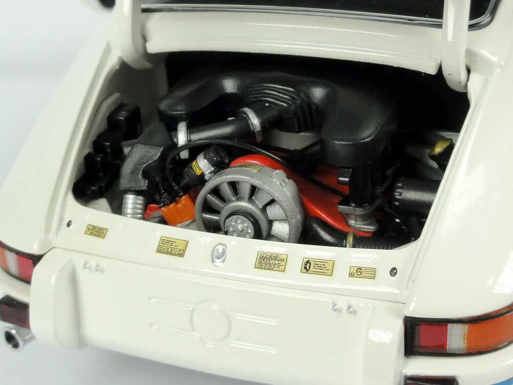 Foto 1:18 Porsche 911 Carrera RS 2.7 weiß/blau Werbemodell Minichamps WAP0210120B