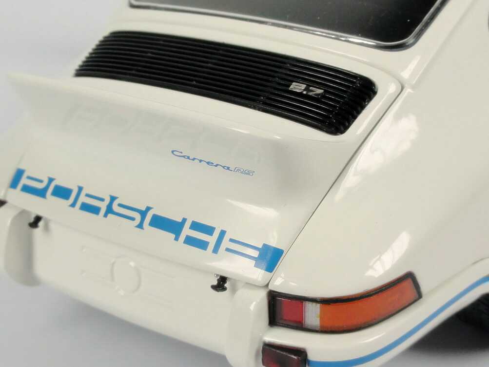 Foto 1:18 Porsche 911 Carrera RS 2.7 weiß/blau Werbemodell Minichamps WAP0210120B
