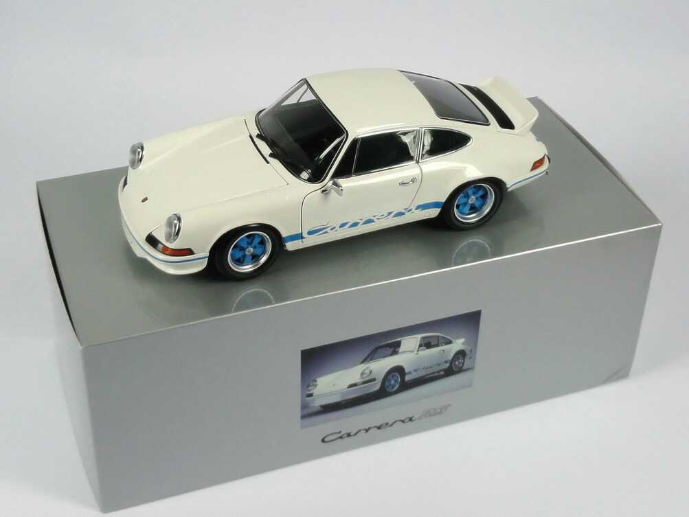 Foto 1:18 Porsche 911 Carrera RS 2.7 weiß/blau Werbemodell Minichamps WAP0210120B