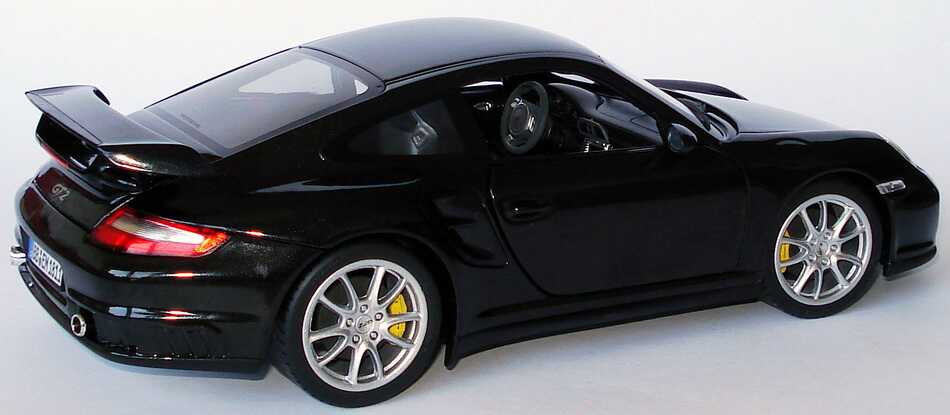 Foto 1:18 Porsche 911 GT2 (997) basaltschwarz-met. Werbemodell Norev WAP02100118