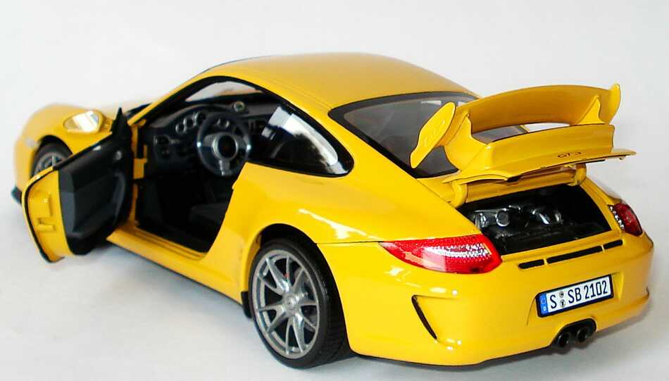 Foto 1:18 Porsche 911 GT3 (997, Modell 2009) gelb Norev 187560