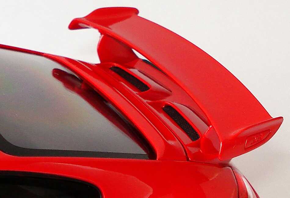 Foto 1:18 Porsche 911 GT3 (997, Modell 2009) indischrot Werbemodell Norev WAP02101319