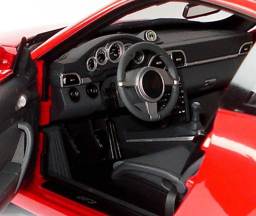 Foto 1:18 Porsche 911 GT3 (997, Modell 2009) indischrot Werbemodell Norev WAP02101319