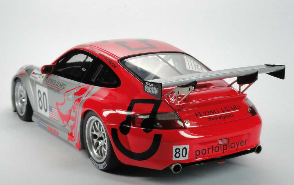 Foto 1:18 Porsche 911 GT3 RSR (996) 24h von Le Mans 2006 Flying Lizard Motorsports Nr.80, Neiman / Long / van Overbeek Minichamps 100066480