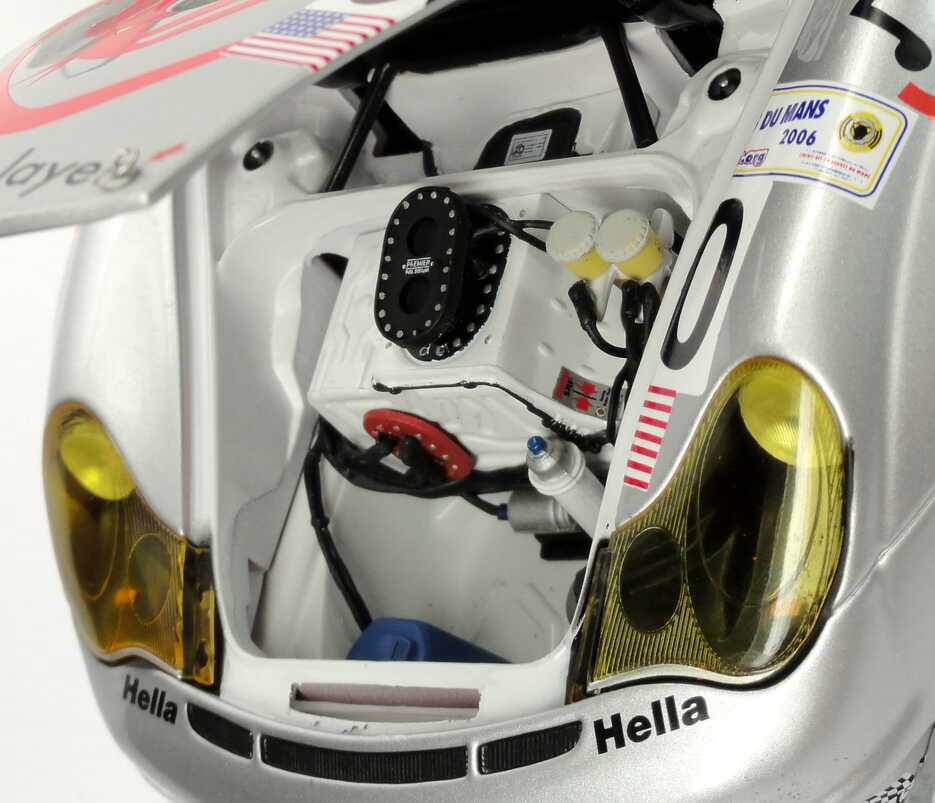 Foto 1:18 Porsche 911 GT3 RSR (996) 24h von Le Mans 2006 Flying Lizard Motorsports Nr.80, Neiman / Long / van Overbeek Minichamps 100066480