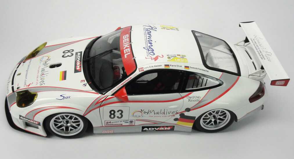 Foto 1:18 Porsche 911 GT3 RSR (996) 24h von Le Mans 2006 Seikel Motorsport, Maledives... Nr.83, Nielsen / Ehret / Farnbacher Minichamps 100066483