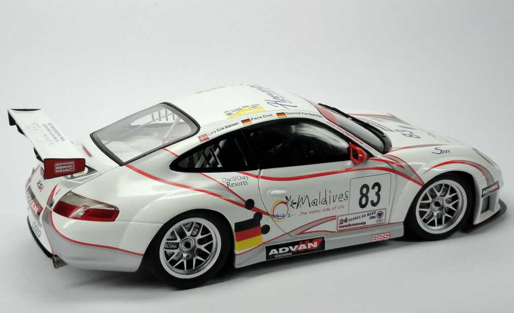 Foto 1:18 Porsche 911 GT3 RSR (996) 24h von Le Mans 2006 Seikel Motorsport, Maledives... Nr.83, Nielsen / Ehret / Farnbacher Minichamps 100066483
