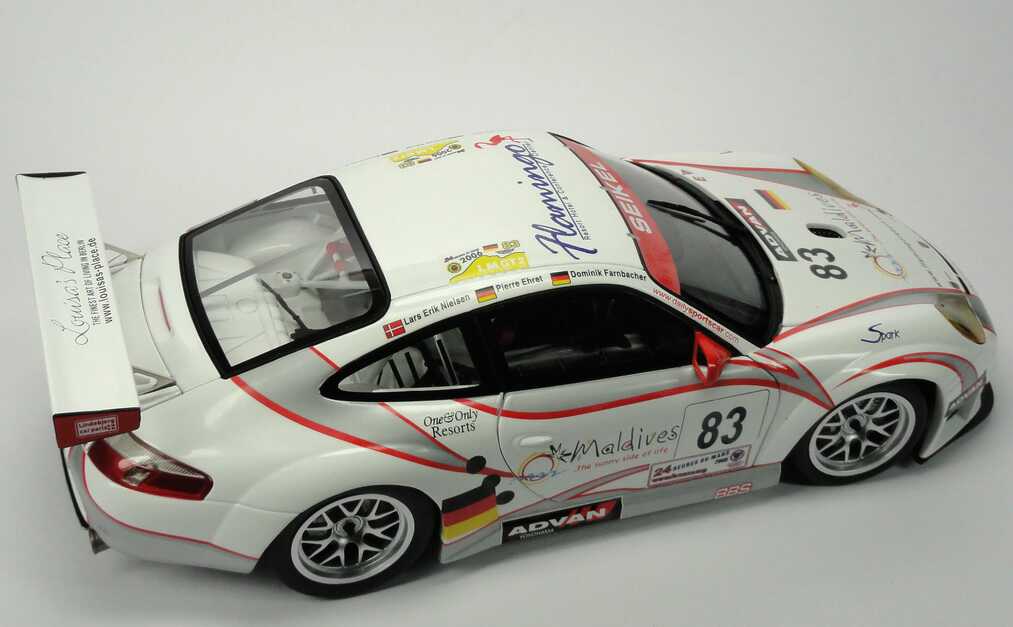 Foto 1:18 Porsche 911 GT3 RSR (996) 24h von Le Mans 2006 Seikel Motorsport, Maledives... Nr.83, Nielsen / Ehret / Farnbacher Minichamps 100066483
