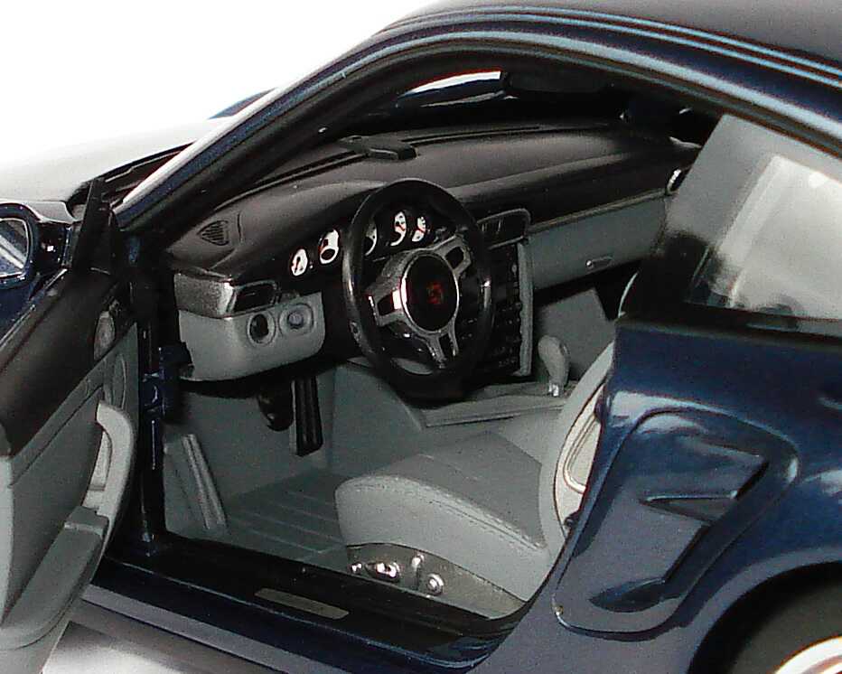 Foto 1:18 Porsche 911 Turbo 997 Modell 2010 dunkelblau-met. - Werbemodell - Norev WAP0210010A