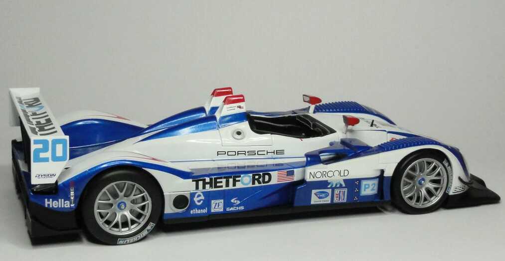 Foto 1:18 Porsche RS Spyder ALMS 2007 Dyson Racing, Thetford Nr.20, Chris Dyson / Guy Smith Norev 187518
