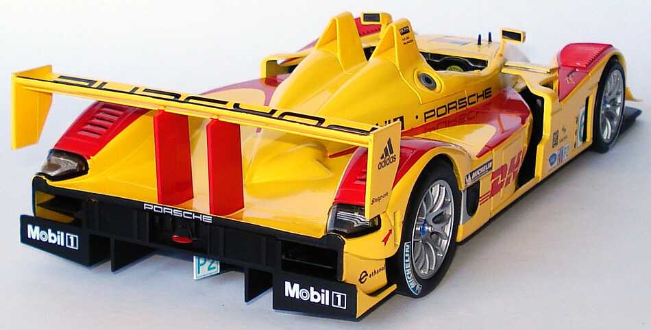 Foto 1:18 Porsche RS Spyder ALMS 2008 DHL Nr.6, Long / Maassen Werbemodell Norev WAP02102418