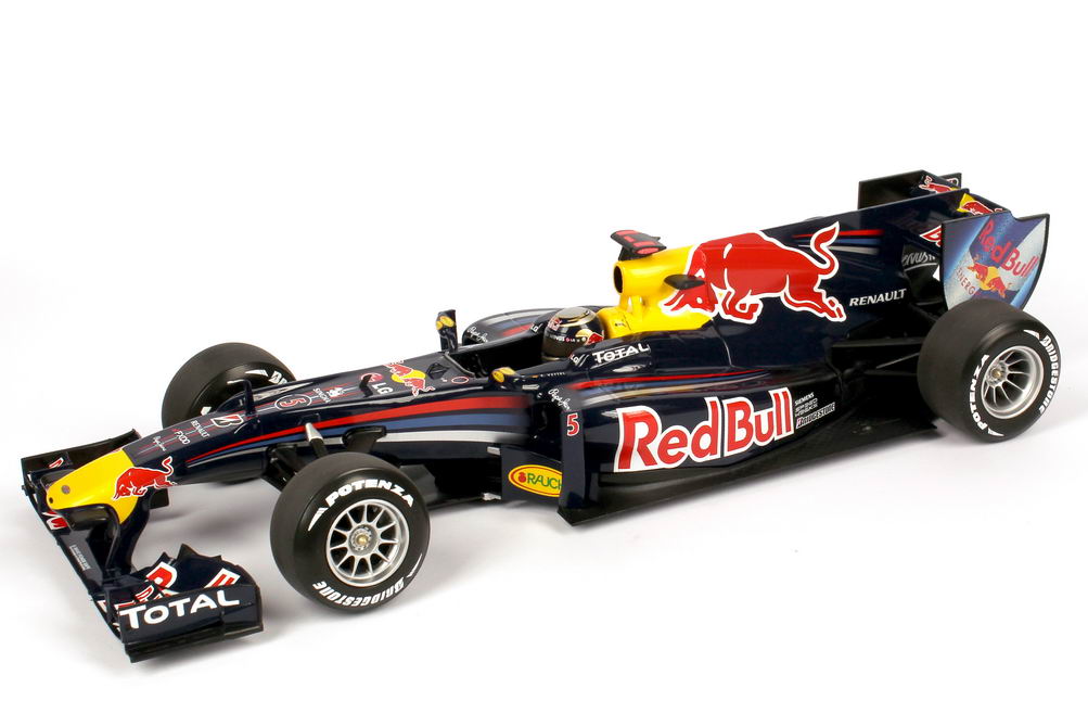 Foto 1:18 Red Bull Racing Renault RB6 Formel 1 2010 Nr.5, Sebastian Vettel Minichamps 110100005