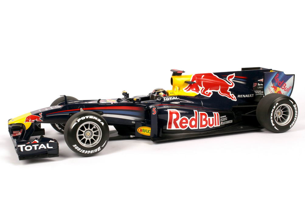 Foto 1:18 Red Bull Racing Renault RB6 Formel 1 2010 Nr.5, Sebastian Vettel Minichamps 110100005
