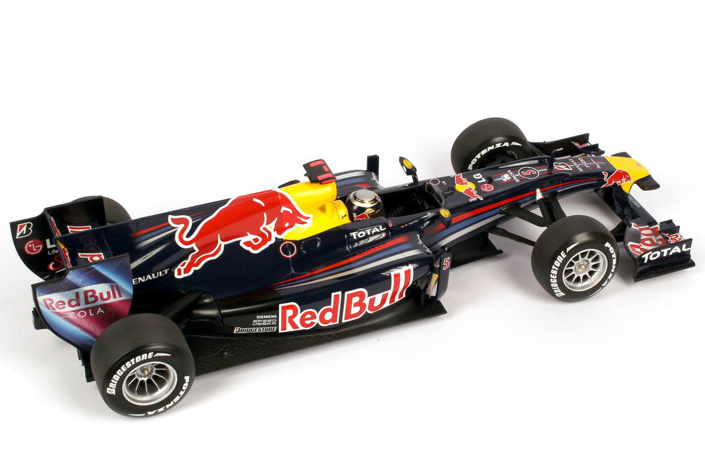 Foto 1:18 Red Bull Racing Renault RB6 Formel 1 2010 Nr.5, Sebastian Vettel Minichamps 110100005